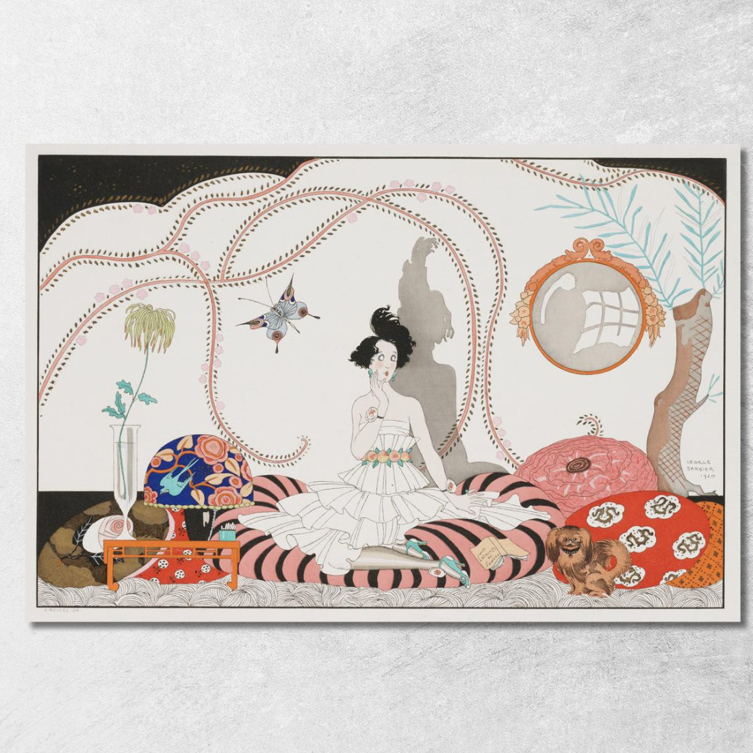 Minhuit George Barbier gbb161 quadro stampato su tela