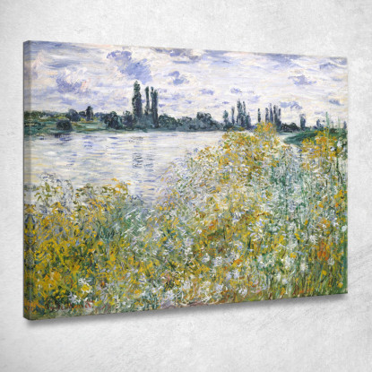 Ile Aux Fleurs Vicino A Vétheuil 1880 Claude Monet mnt381 quadro stampato su tela