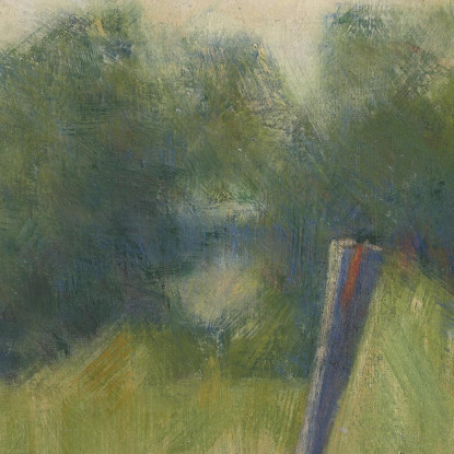 Paesaggio Sul Rogo Georges Seurat gsr25 quadro stampato su tela