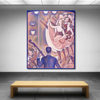 Ruckus Georges Seurat gsr41 quadro stampato su tela