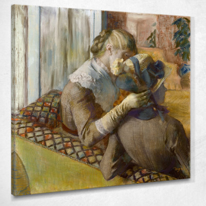 Dalla Modista Edgar Degas edg4 quadro stampato su tela