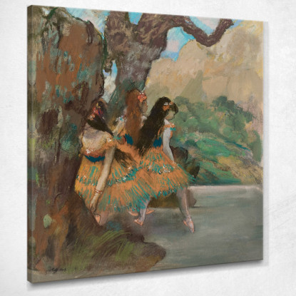 Ballerini Edgar Degas edg5 quadro stampato su tela