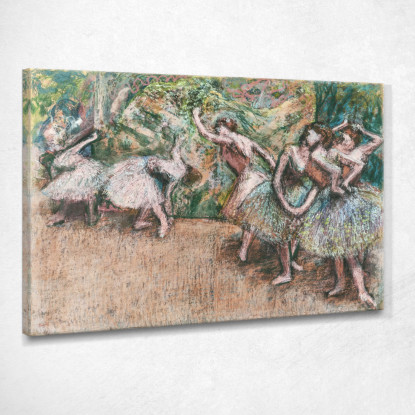 Scena Di Balletto 1907 Edgar Degas edg6 quadro stampato su tela