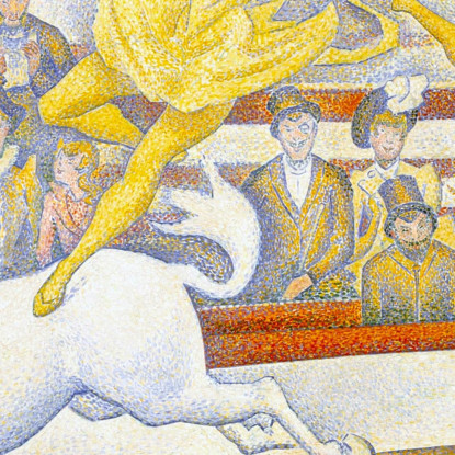 Il Circo Georges Seurat gsr69 quadro stampato su tela
