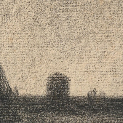 Il Faro Di Honfleur 2 Georges Seurat gsr74 quadro stampato su tela