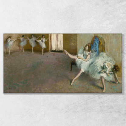 Prima Del Balletto Edgar Degas edg8 quadro stampato su tela