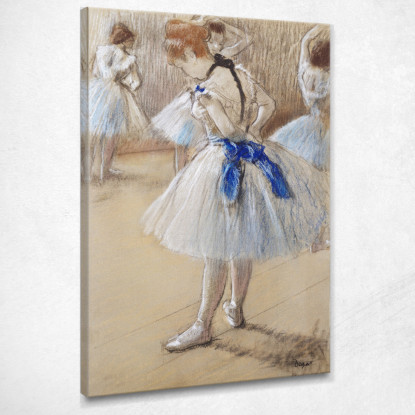 Ballerina 1880 Edgar Degas edg10 quadro stampato su tela