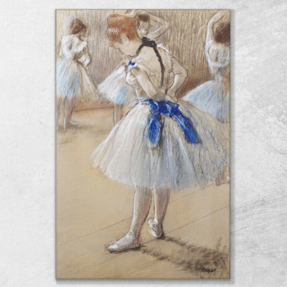 Ballerina 1880 Edgar Degas edg10 quadro stampato su tela