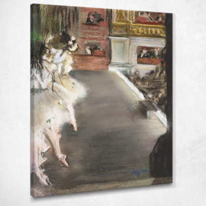 Ballerine Del Vecchio Teatro Dell'Opera Edgar Degas edg13 quadro stampato su tela