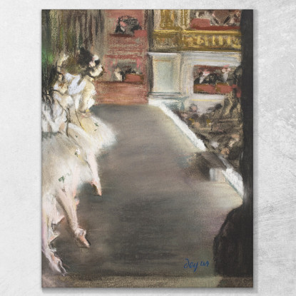 Ballerine Del Vecchio Teatro Dell'Opera Edgar Degas edg13 quadro stampato su tela