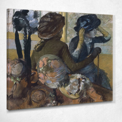 Dalla Modista 1882 Edgar Degas edg20 quadro stampato su tela