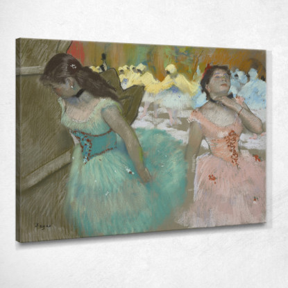 Ingresso Delle Ballerine Mascherate 1879 Edgar Degas edg25 quadro stampato su tela