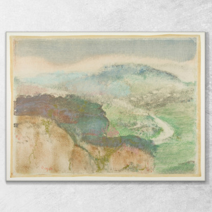 Paesaggio Altro Edgar Degas edg27 quadro stampato su tela