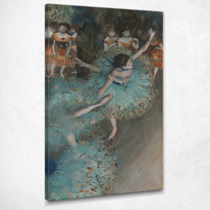 Ballerina Ondeggiante 1877 Edgar Degas edg31 quadro stampato su tela