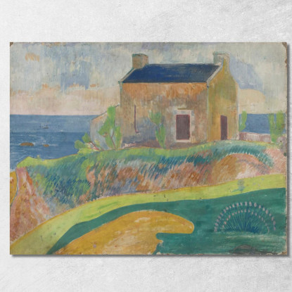 La Casa Dell'Impiccato Paul Gauguin pgg41 quadro stampato su tela