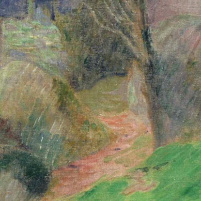 Paesaggio Della Bretagna Paul Gauguin pgg49 quadro stampato su tela