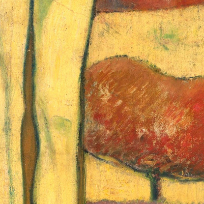 Le Christ Jaune Il Cristo Giallo Paul Gauguin pgg54 quadro stampato su tela