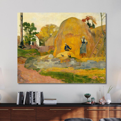 I Faraglioni Gialli O La Vendemmia Bionda Paul Gauguin pgg56 quadro stampato su tela