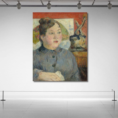 La Signora Alexandre Kohler Paul Gauguin pgg59 quadro stampato su tela