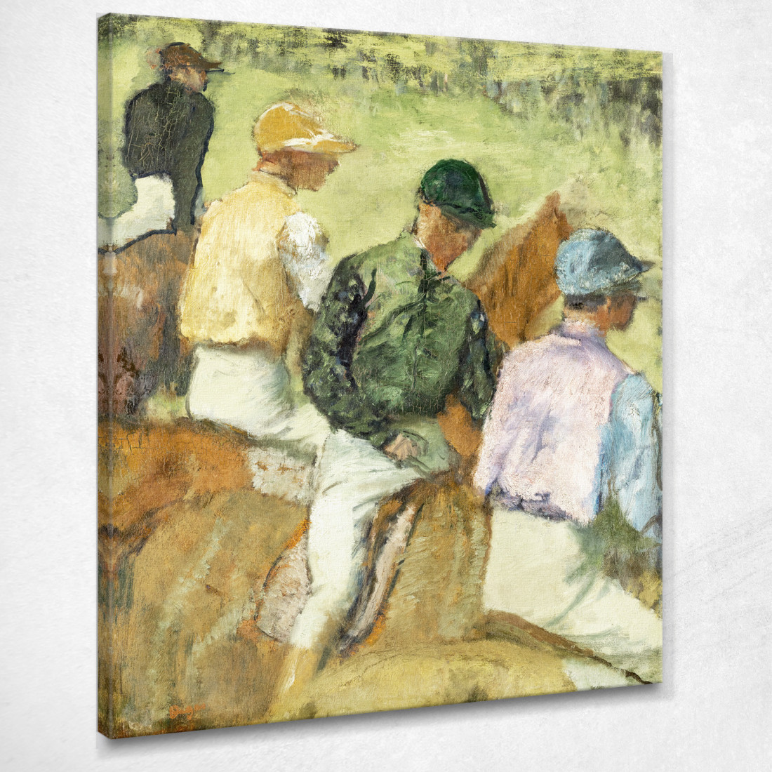 Quattro Fantini 1889 Edgar Degas edg35 quadro stampato su tela