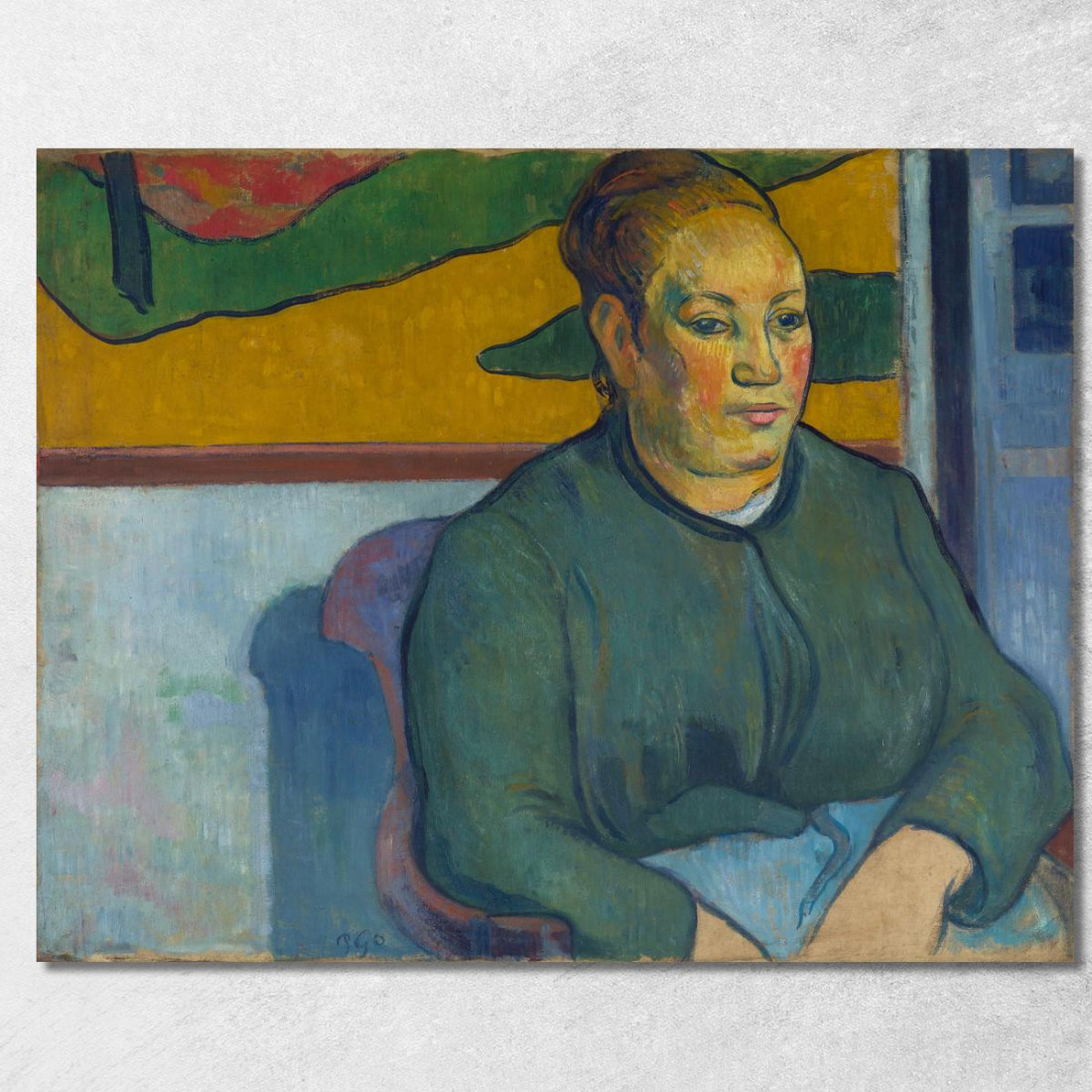 Signora Roulin Paul Gauguin pgg61 quadro stampato su tela