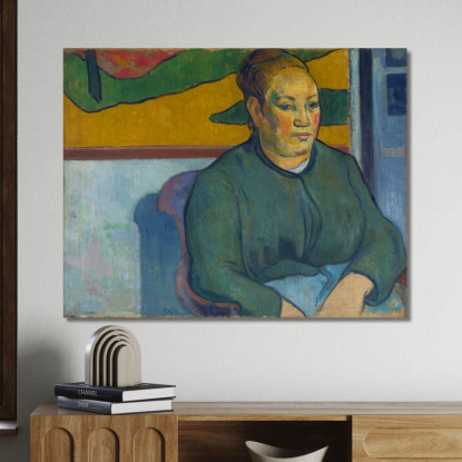 Signora Roulin Paul Gauguin pgg61 quadro stampato su tela