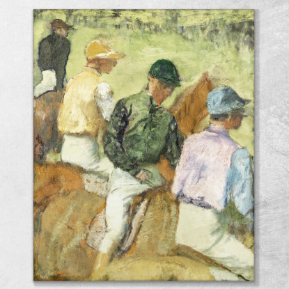 Quattro Fantini 1889 Edgar Degas edg35 quadro stampato su tela