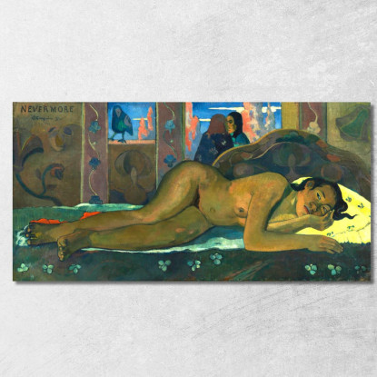 Mai Più Paul Gauguin pgg70 quadro stampato su tela