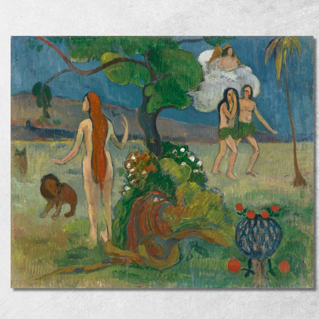 Paradiso Perduto Paul Gauguin pgg74 quadro stampato su tela