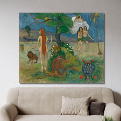 Paradiso Perduto Paul Gauguin pgg74 quadro stampato su tela