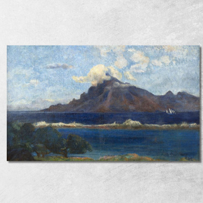 Paesaggio Di Te Vaa Paul Gauguin pgg79 quadro stampato su tela