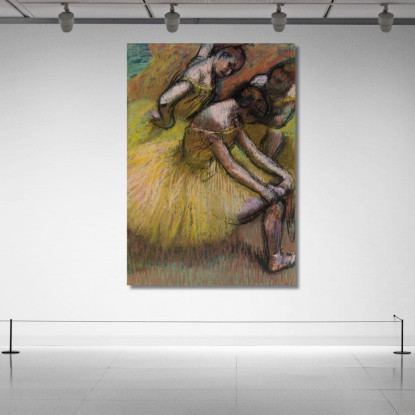 Gruppo Di Ballerine Edgar Degas edg37 quadro stampato su tela