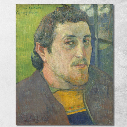 Autoritratto Dedicato Alla Carriera Paul Gauguin pgg91 quadro stampato su tela