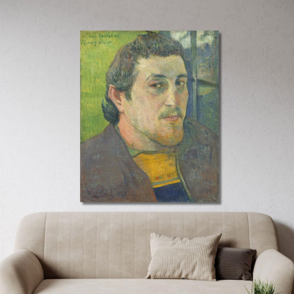 Autoritratto Dedicato Alla Carriera Paul Gauguin pgg91 quadro stampato su tela