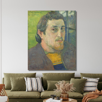 Autoritratto Dedicato Alla Carriera Paul Gauguin pgg91 quadro stampato su tela