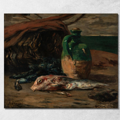Natura Morta 2 Paul Gauguin pgg97 quadro stampato su tela