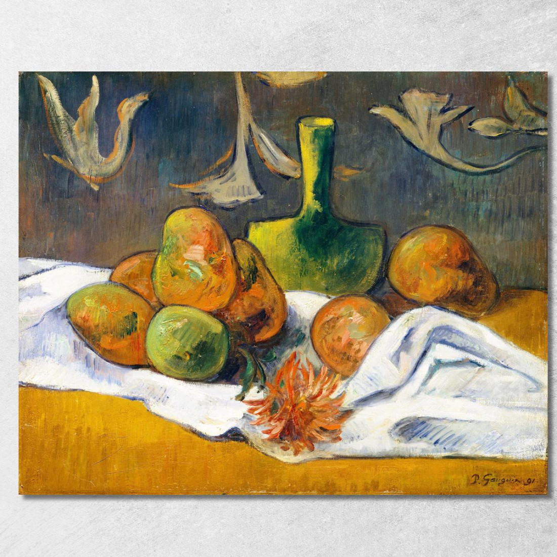 Natura Morta Paul Gauguin pgg108 quadro stampato su tela