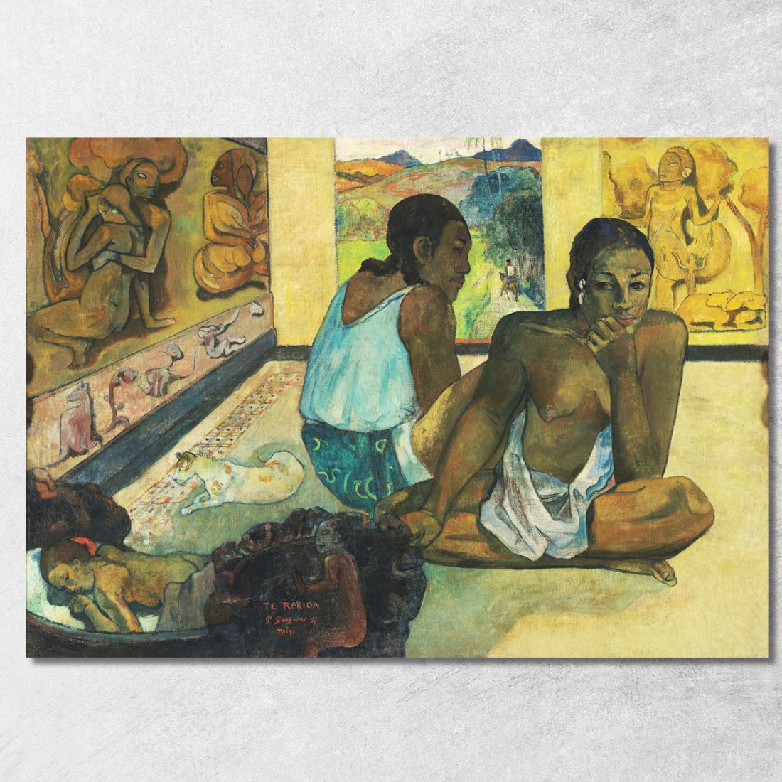 La Rerioa Paul Gauguin pgg122 quadro stampato su tela