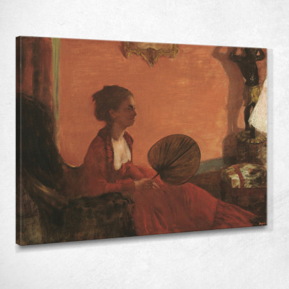 Signora Camus Edgar Degas edg43 quadro stampato su tela