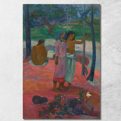 La Chiamata Paul Gauguin pgg126 quadro stampato su tela