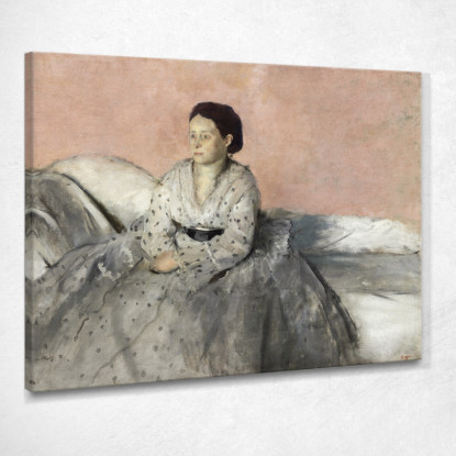 Signora René De Gas Edgar Degas edg44 quadro stampato su tela