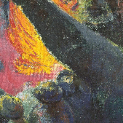 Upa Upa La Danza Del Fuoco Paul Gauguin pgg152 quadro stampato su tela