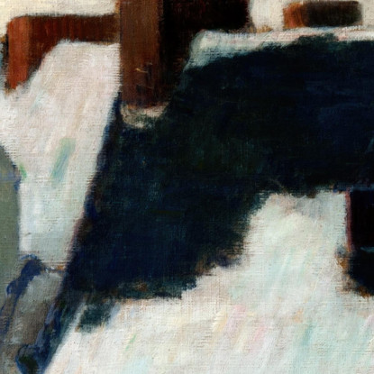 Paesaggio Invernale Paul Gauguin pgg162 quadro stampato su tela