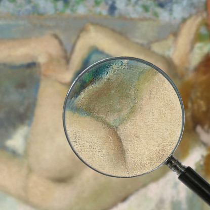 Donna Nuda Dopo Il Bagno Edgar Degas edg52 quadro stampato su tela