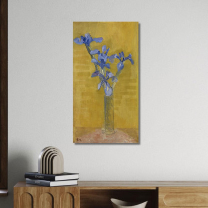 Iris Piet Mondrian pmn46 quadro stampato su tela
