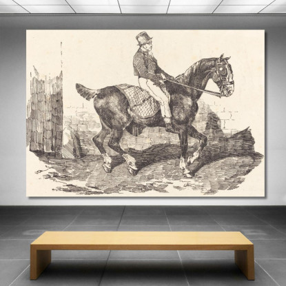 Carrozza Théodore Géricault tgr18 quadro stampato su tela