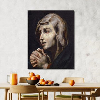 Mater Dolorosa Théodore Géricault tgr28 quadro stampato su tela