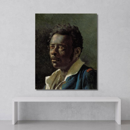 Studio Di Un Modello Théodore Géricault tgr45 quadro stampato su tela