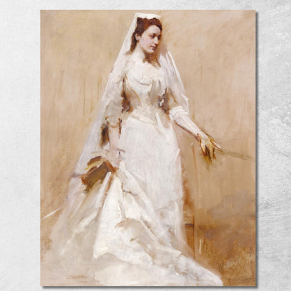 Una Sposa Abbott Handerson Thayer aht1 quadro stampato su tela