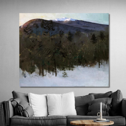 Monte Monadnock Abbott Handerson Thayer aht13 quadro stampato su tela